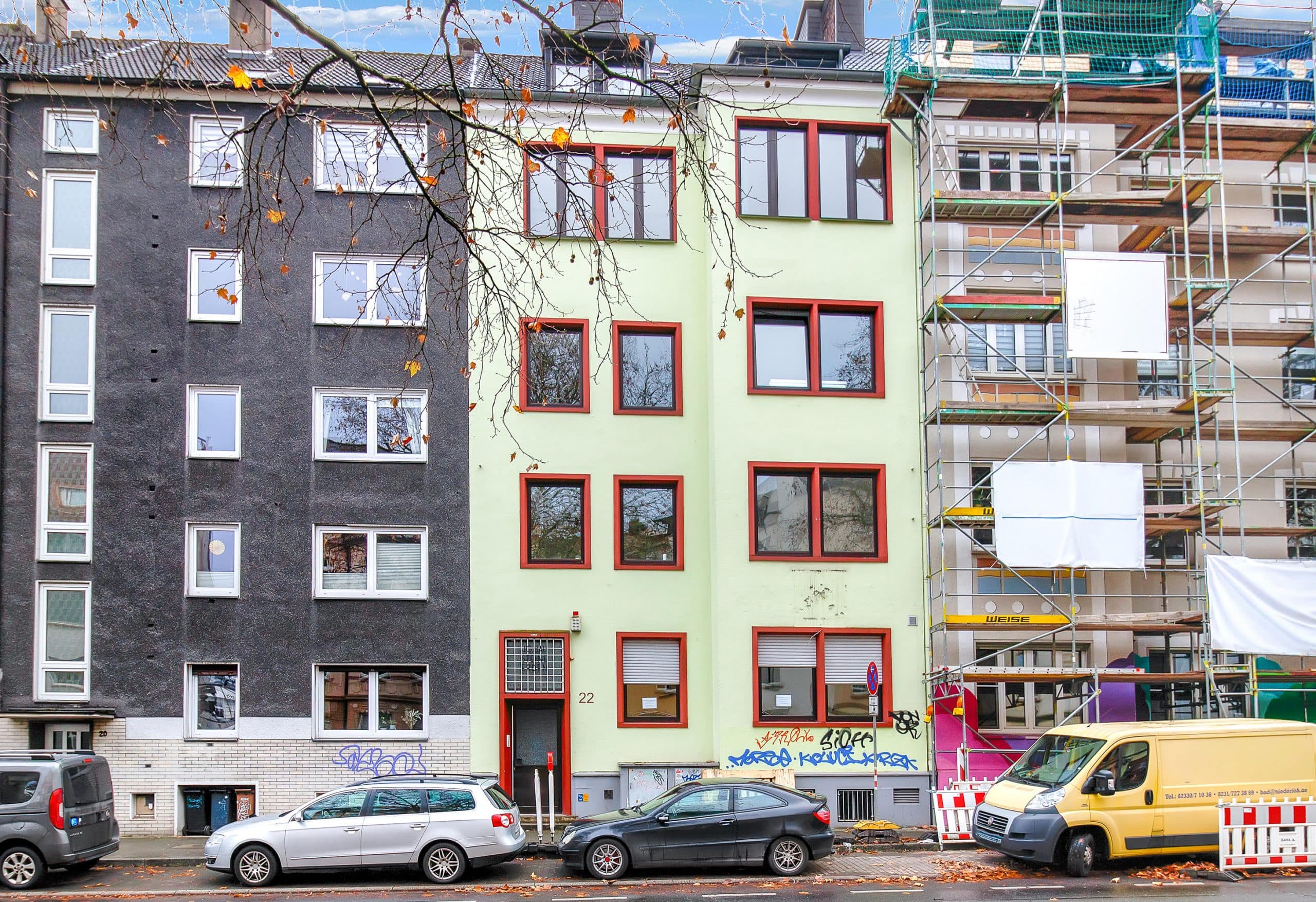 Anstehende Sanierung – Beispielobjekt aus dem Bestand von Tretter Grundbesitz